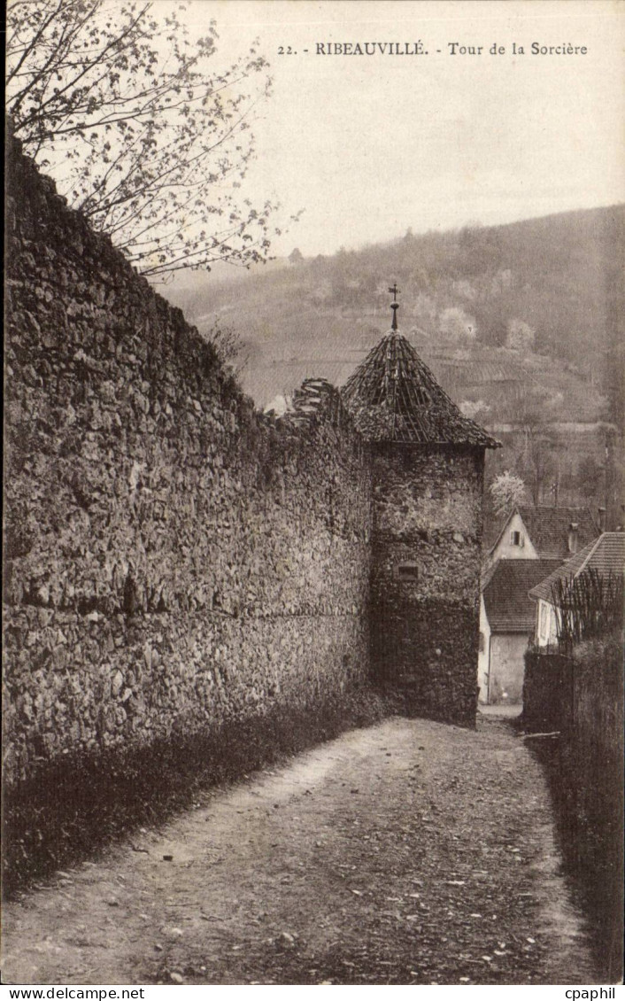 Ribeauville CPA Tour de la sorciere