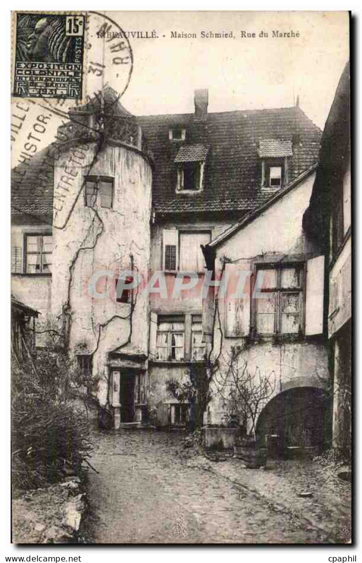 Ribeauville - Maison Schmied - Rue du Marche - CPA