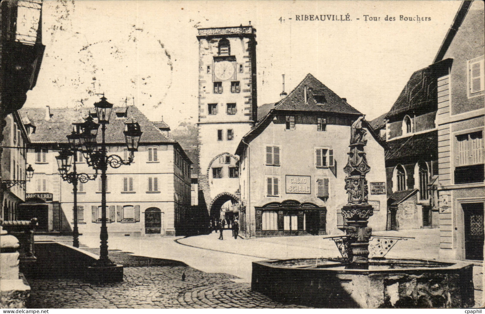 Ribeauville - Tour des Bouchers - CPA