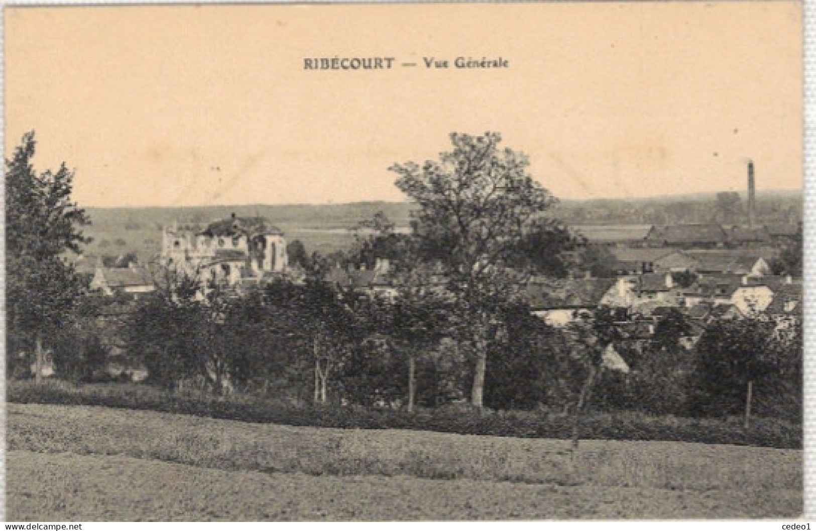 RIBECOURT  VUE GENERALE