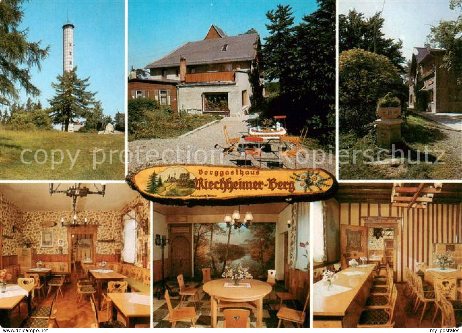 Riechheimer-Berg Berggasthaus Riechheimer Berg Gastraeume Gartenterrasse