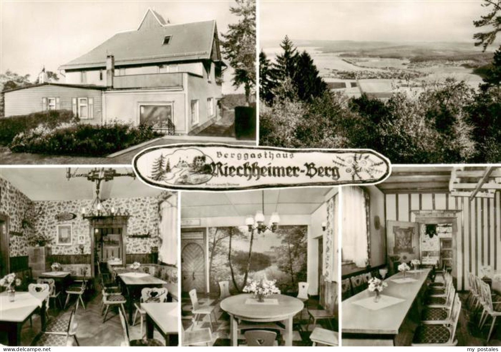 Riechheimer-Berg Berggasthaus Riechheimer Berg Panorama Gastraeume