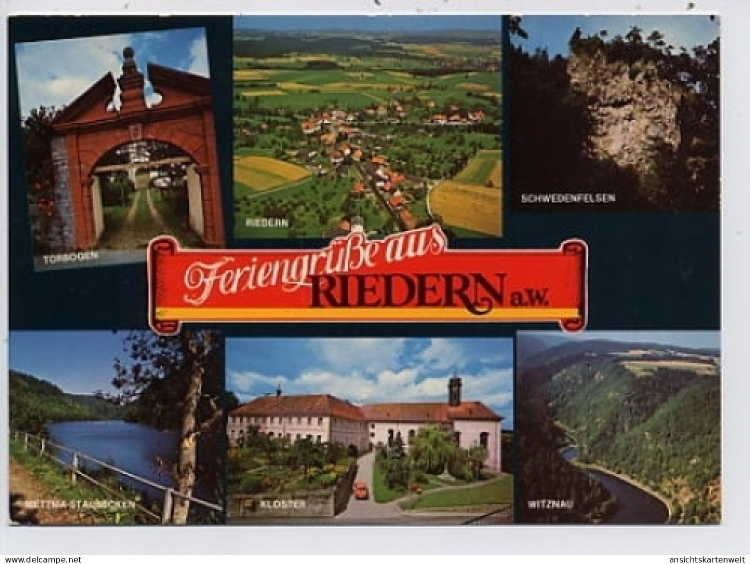 Riedern a.W. Mehrbildkarte ngl #36.268
