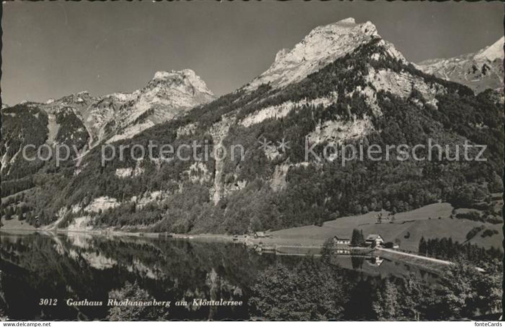 Riedern GL Gasthaus Rhodannenberg am Kloentalersee