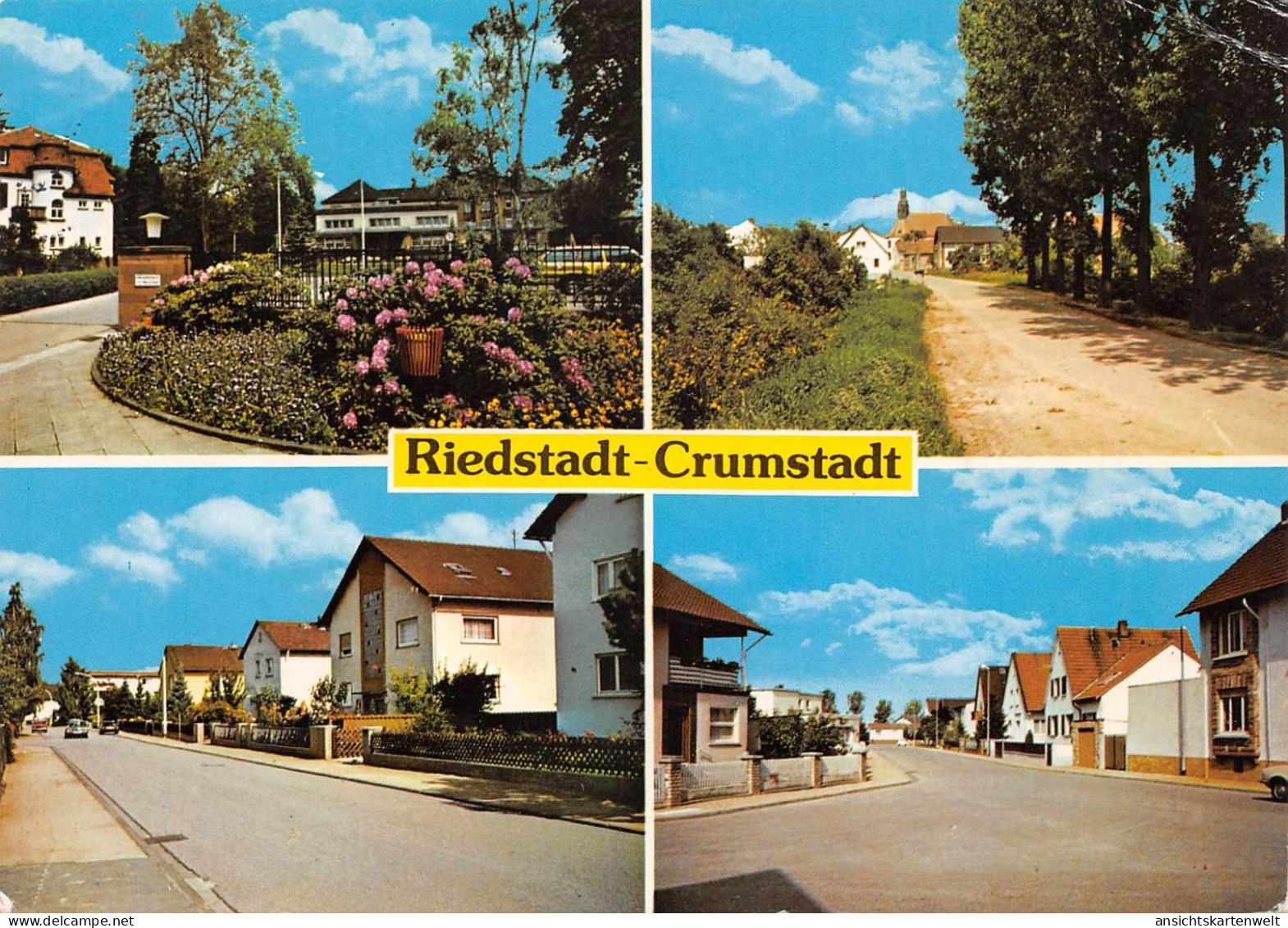 Riedstadt-Crumstadt Mehrbildkarte gl1979 #191.676