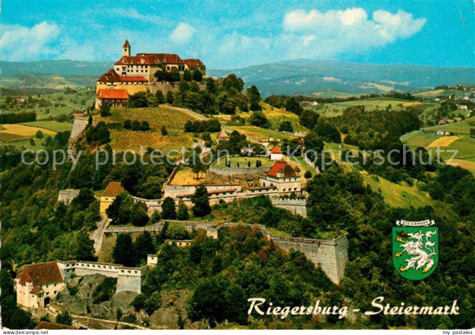 Riegersburg Burg Riegersburg Fliegeraufnahme