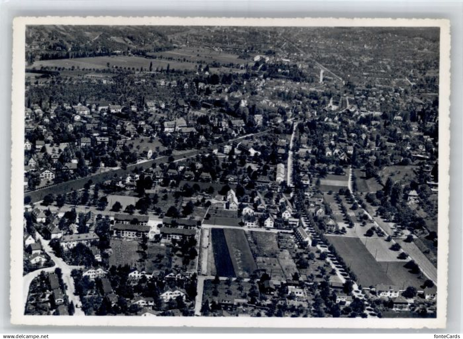 Riehen Fliegeraufnahme