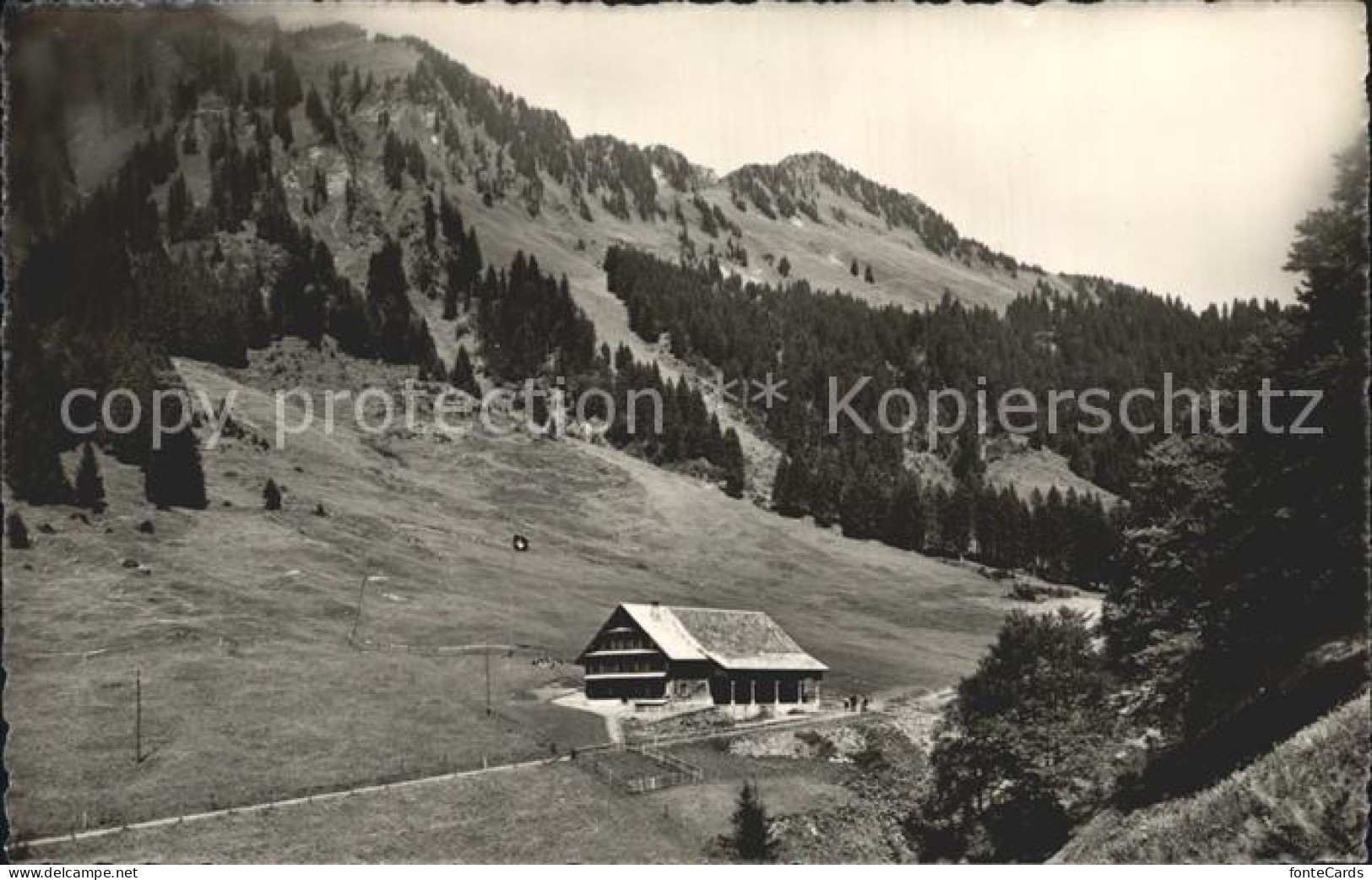 Riemenstalden Berghaus St Bernhard Alp Kirchrueti