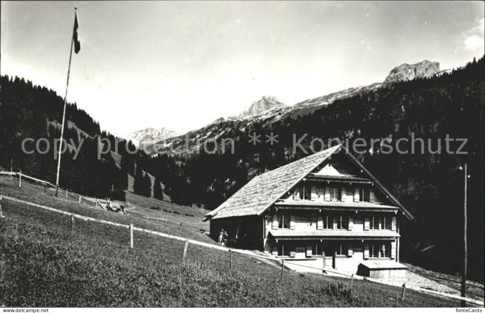 Riemenstalden Berghaus St Bernhard Alp Kirchrueti