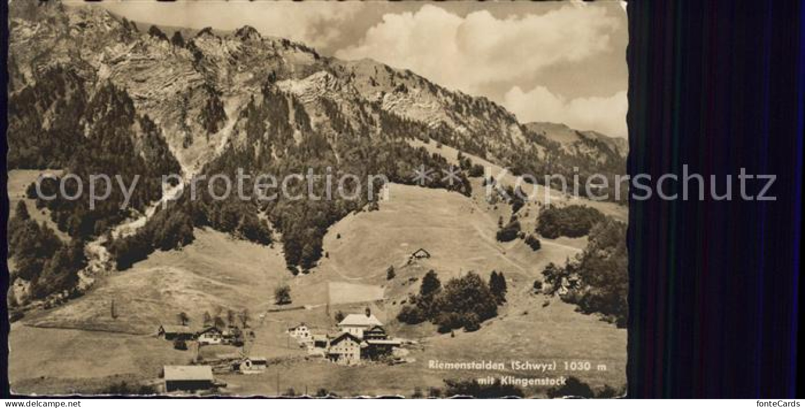 Riemenstalden mit Klingenstock