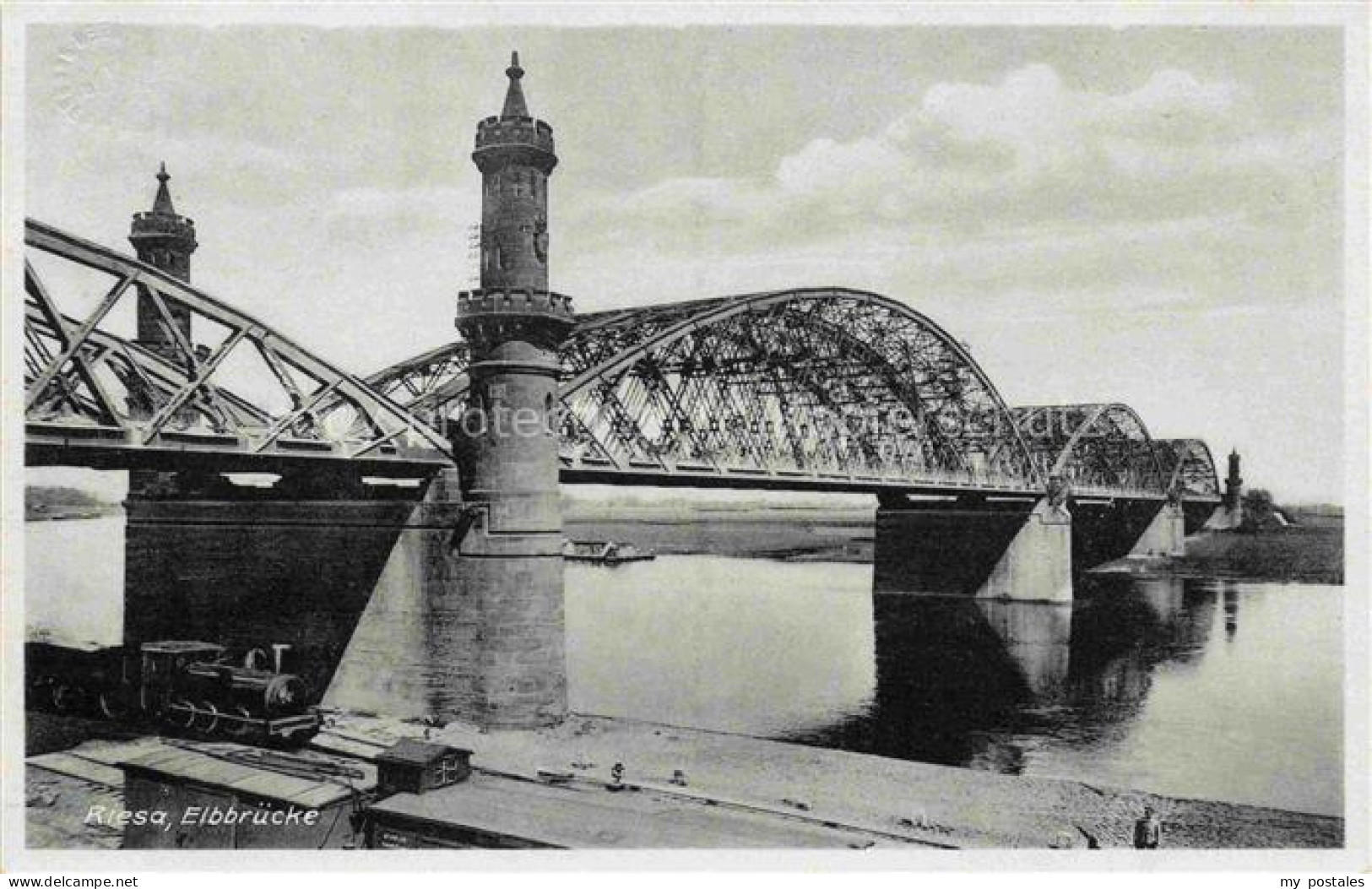 Riesa Sachsen Elbbruecke
