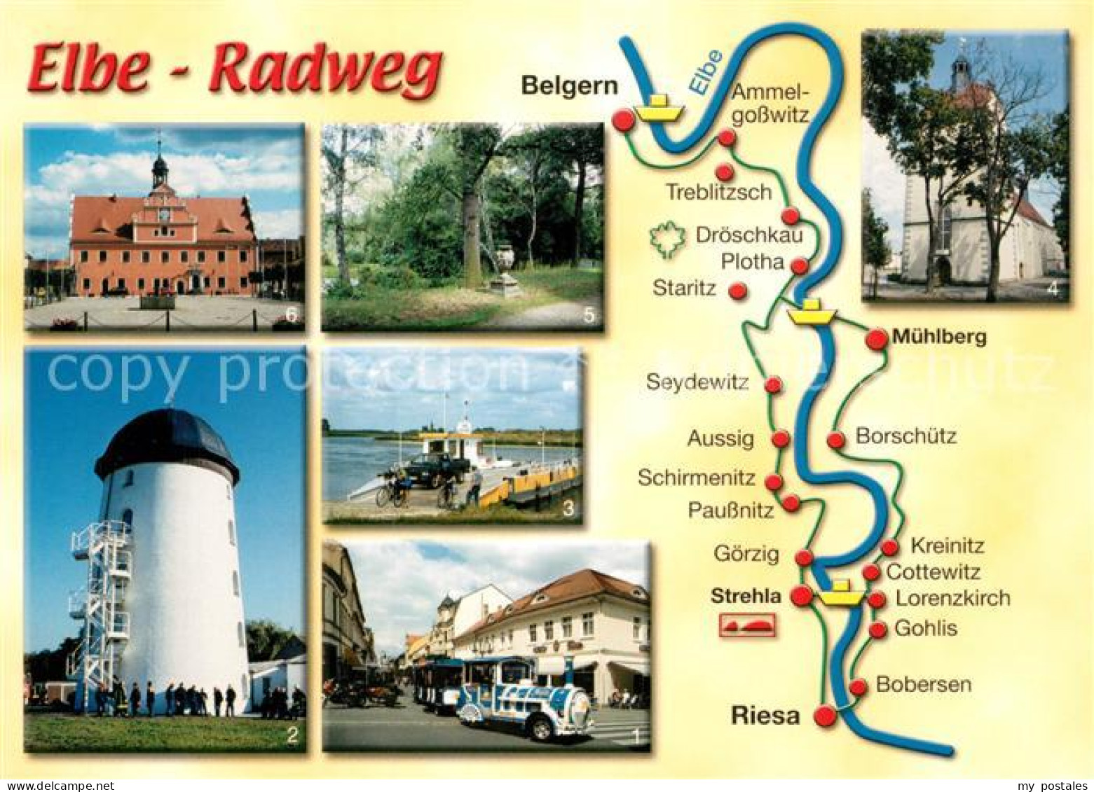 Riesa Sachsen Jugendherberge Zur Windmuehle Faehre Muehlberg Rathaus Belgern