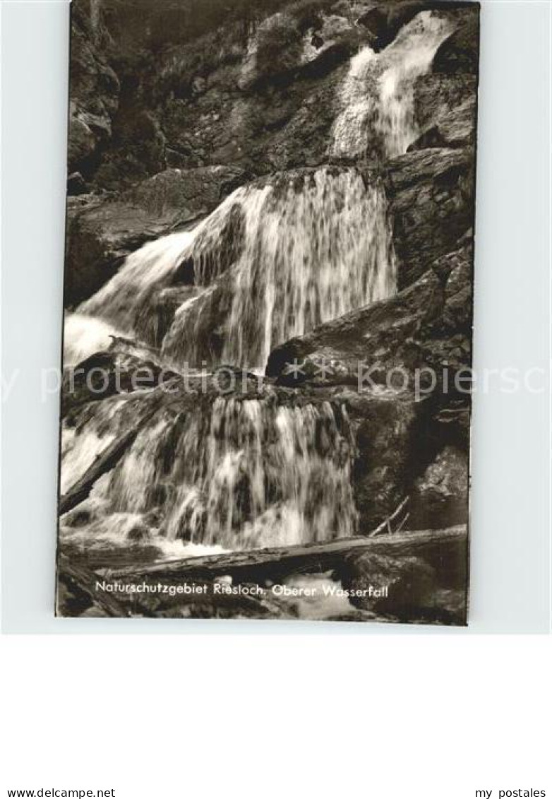 Riesloch Bodenmais Oberer Wasserfall