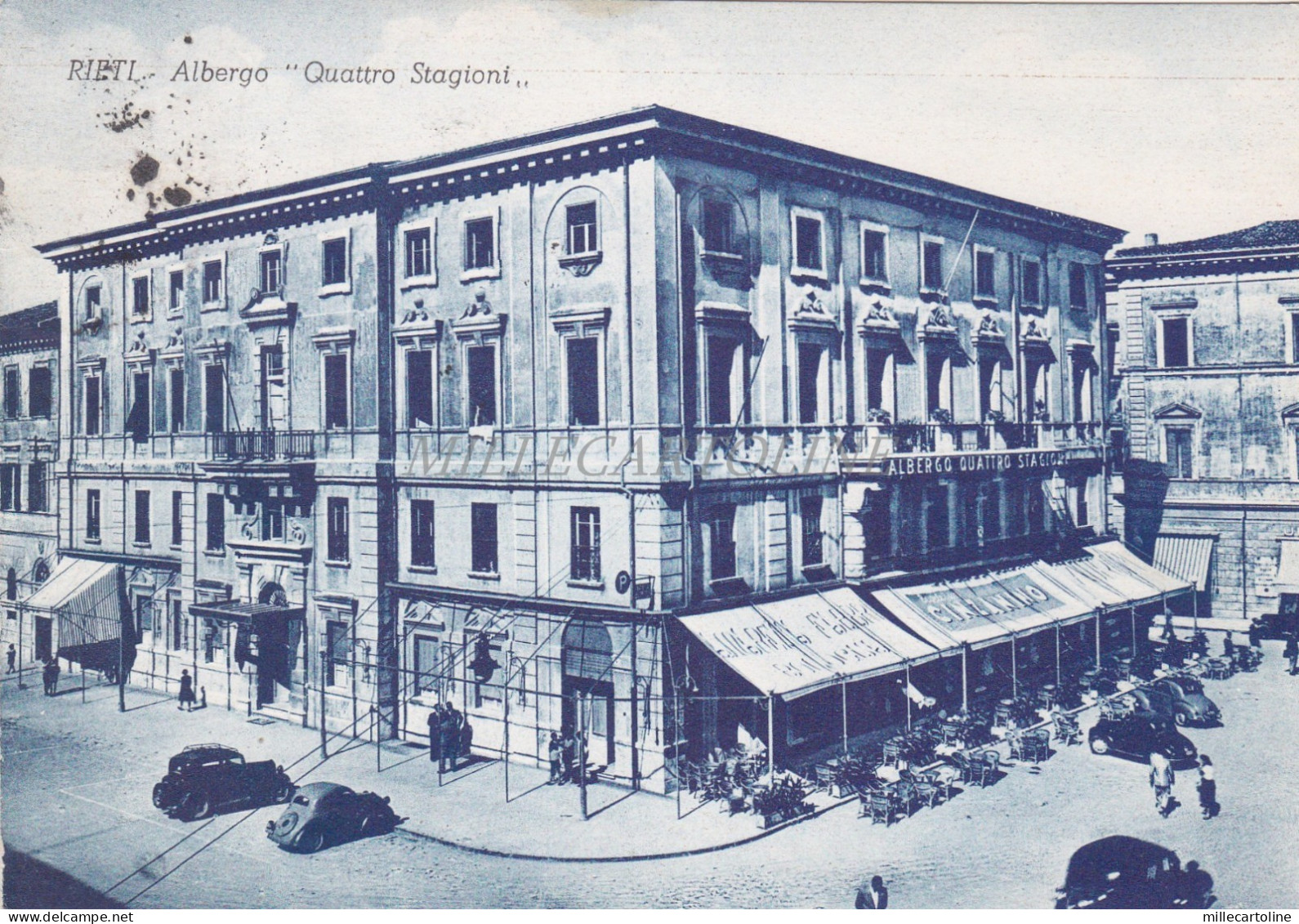 RIETI - Albergo "Quattro Stagioni"