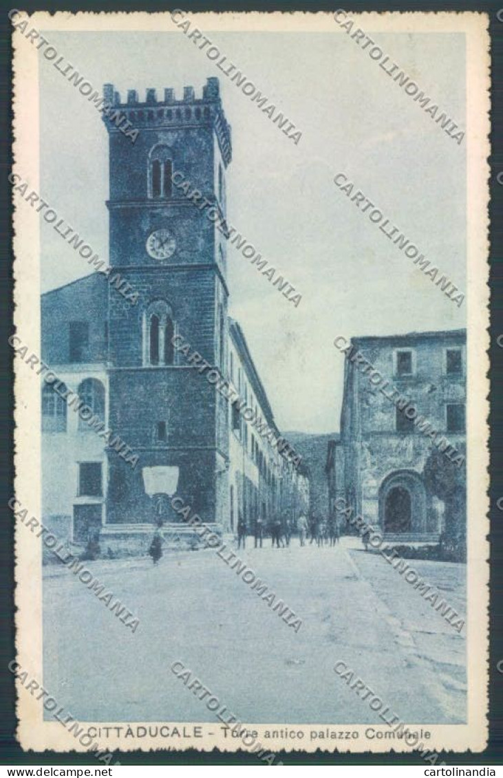 Rieti Cittàducale cartolina ZB7124