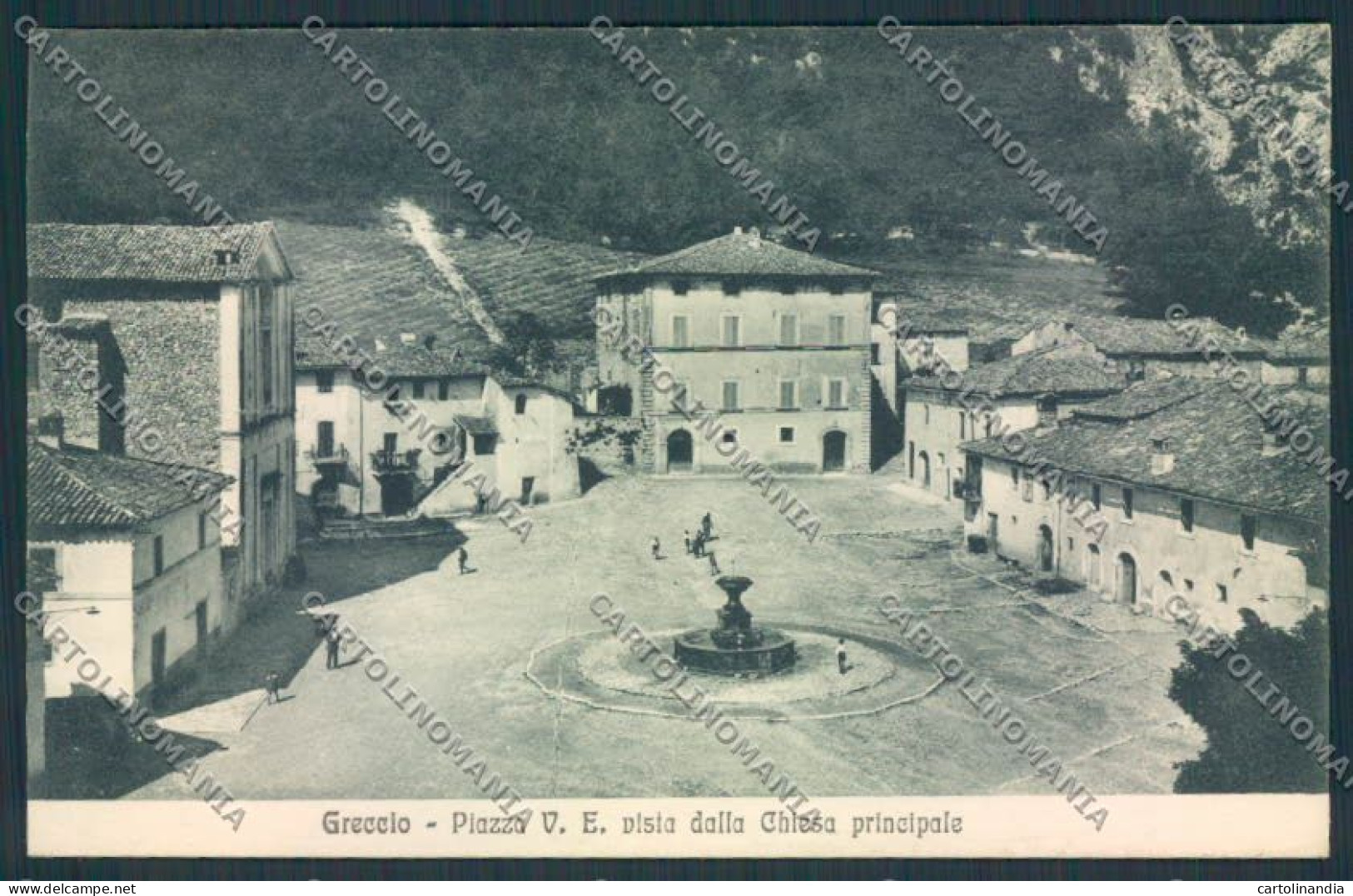 Rieti Greccio cartolina MV1444