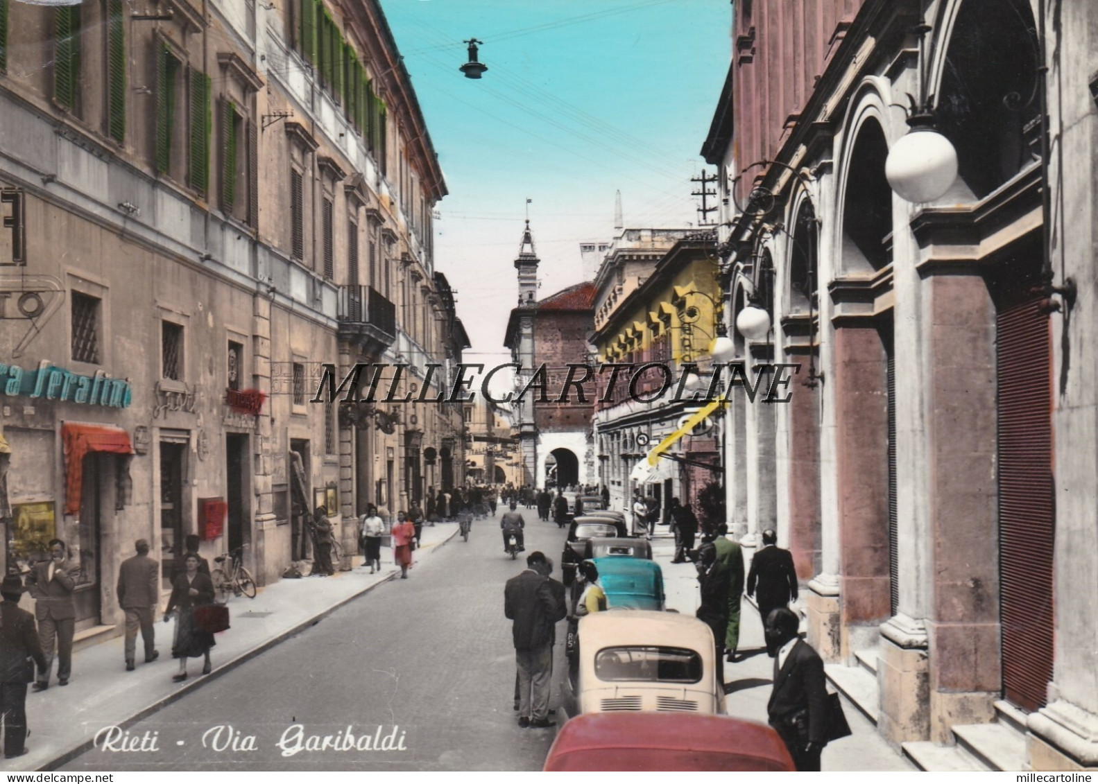 RIETI:  Via Garibaldi    1962