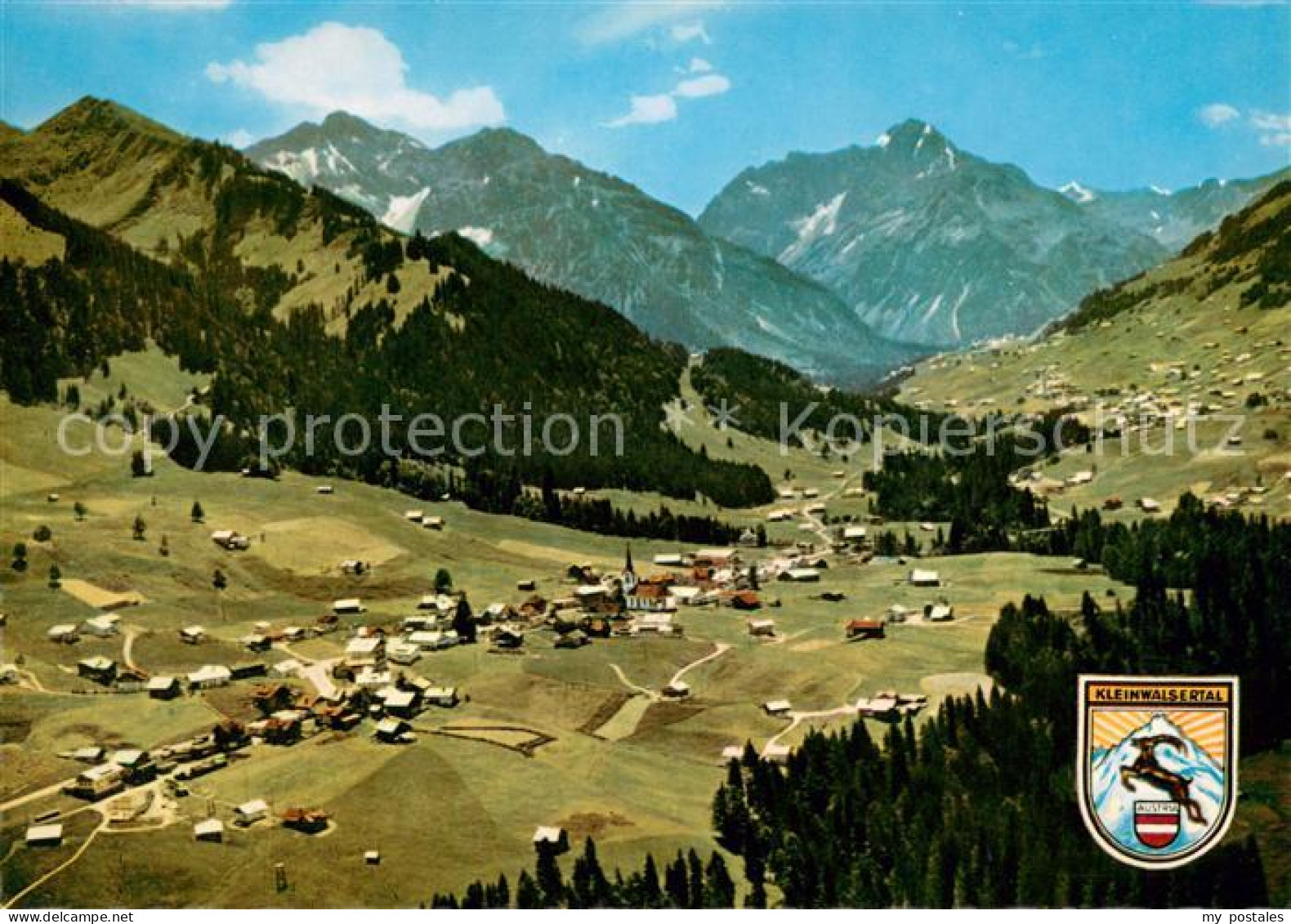 Riezlern Kleinwalsertal Vorarlberg Panorama Kleinwalsertal mit Widderstein Allga