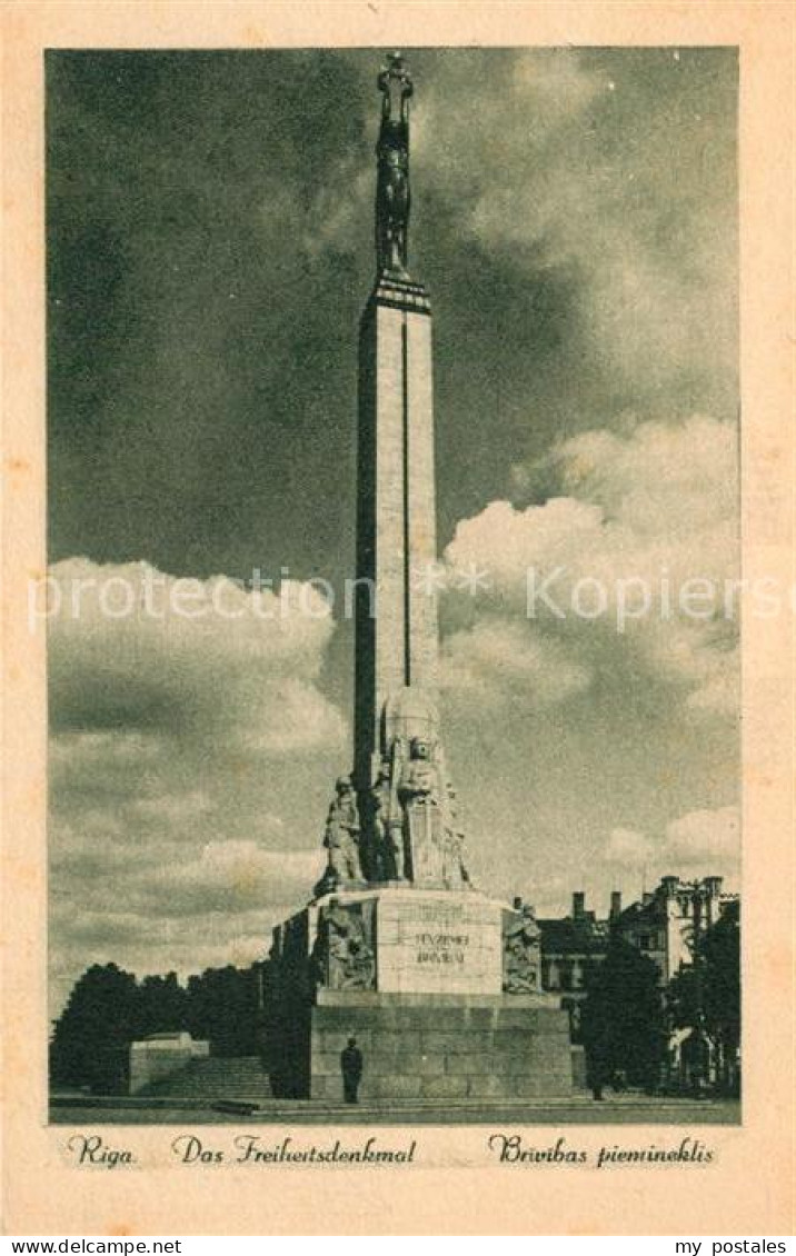 Riga Lettland Freiheitdenkmal