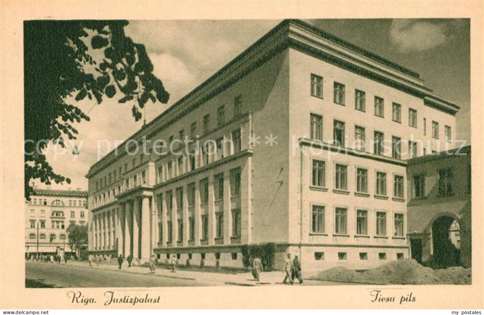 Riga Lettland Justizpalast