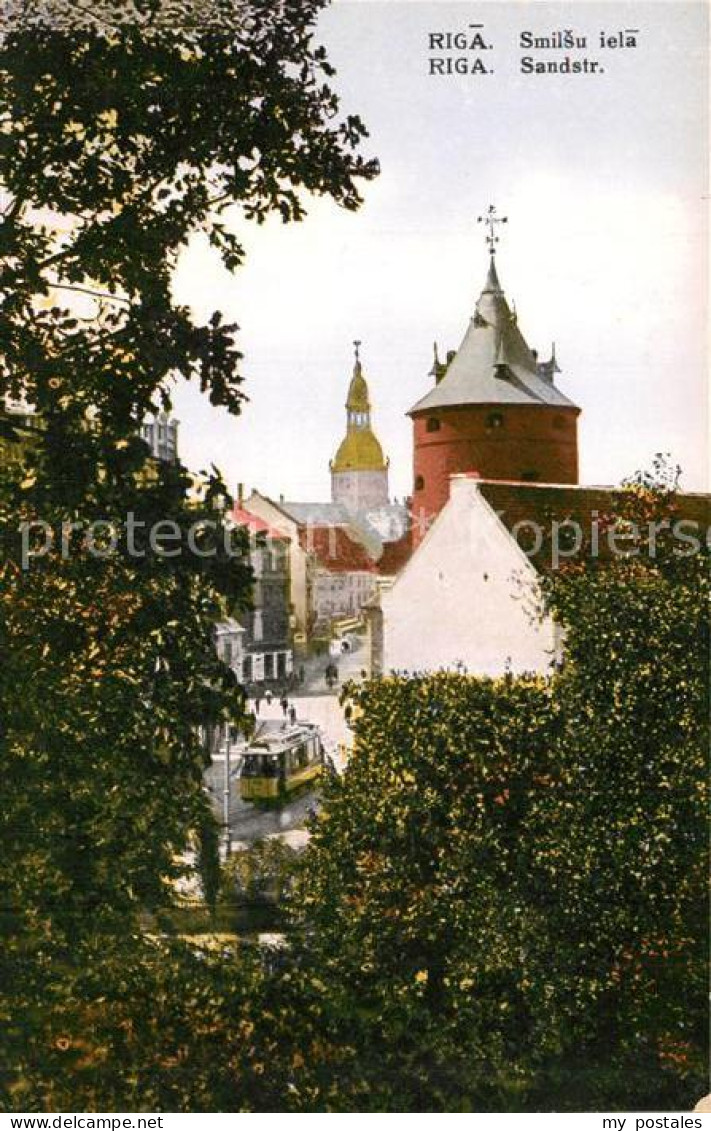 Riga Lettland Sandstrasse