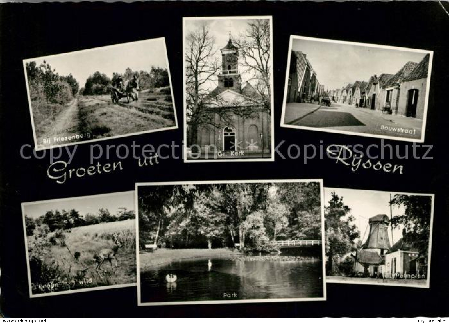 Rijssen Friezenberg Bouwstraat Grote Kerk Windmuehle Park