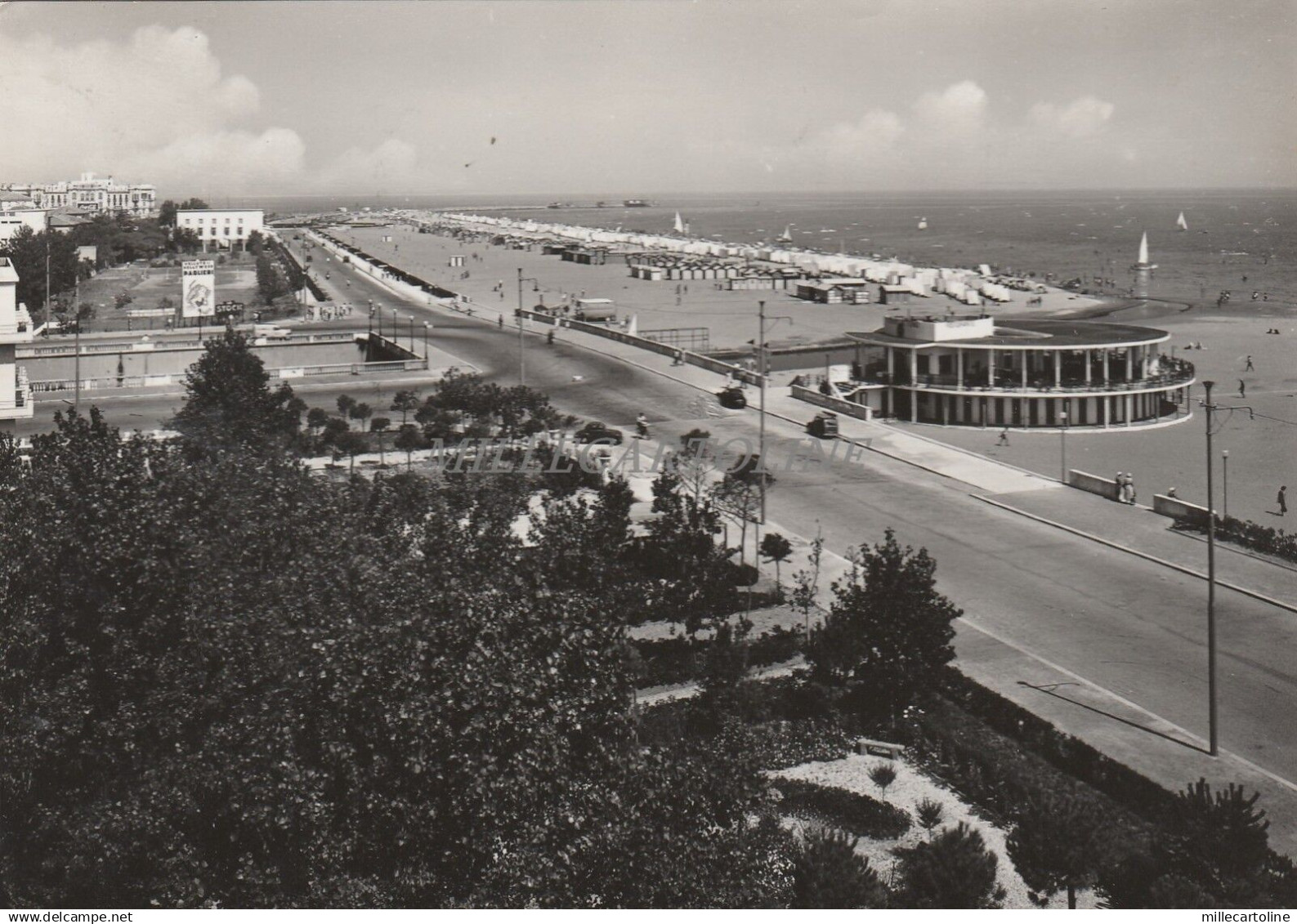 RIMINI - Lungomare 1953