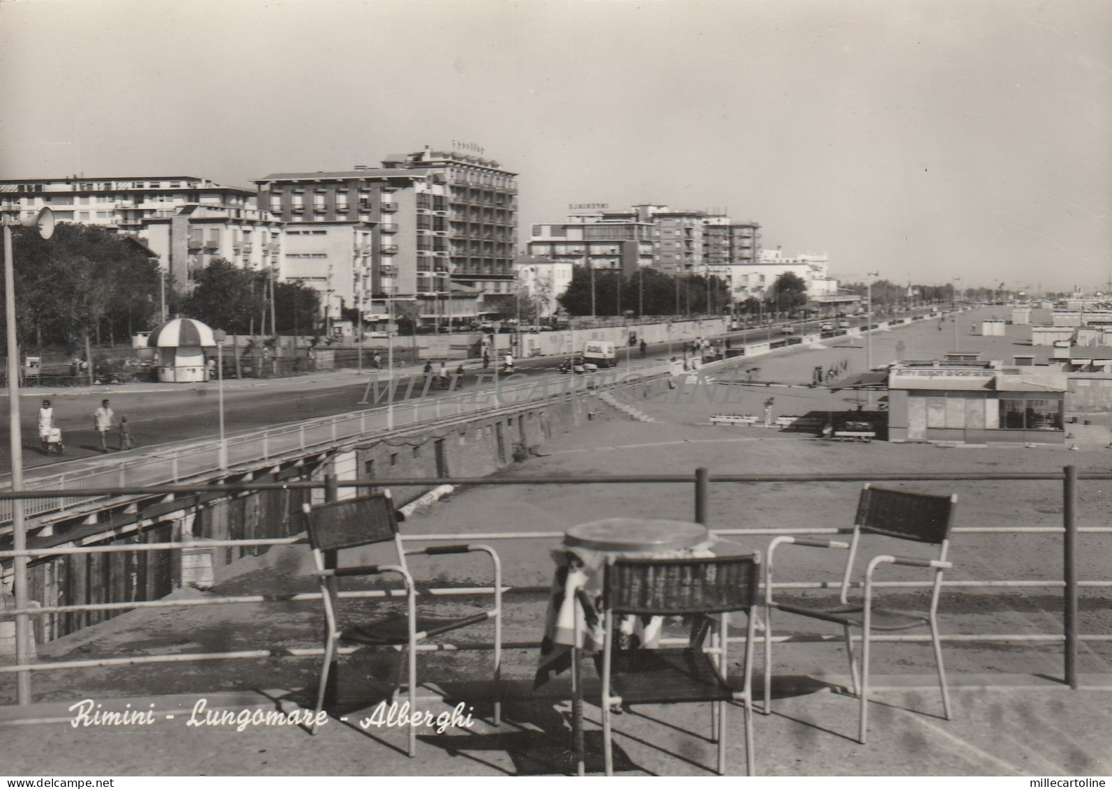 RIMINI - Lungomare - Alberghi
