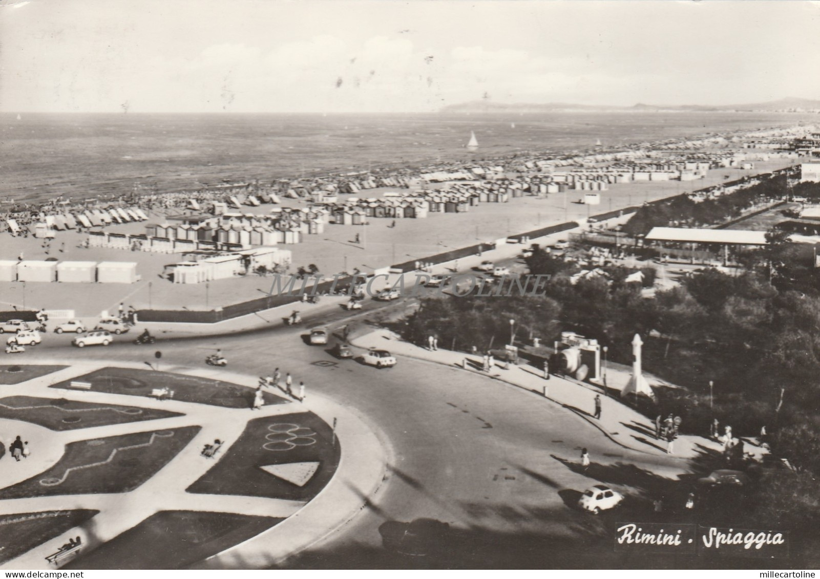 RIMINI - Spiaggia 1965