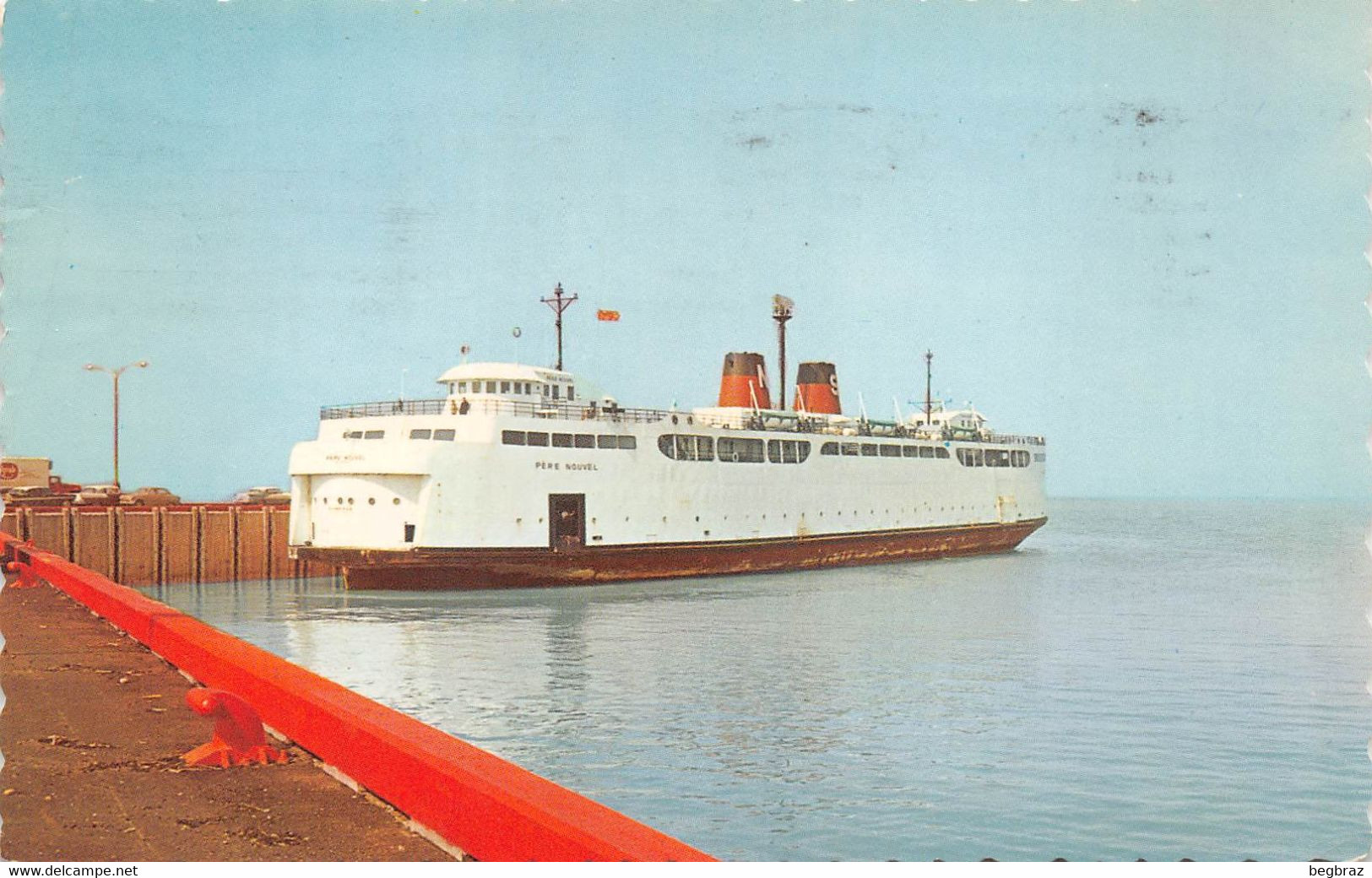 RIMOUSKI    BAIE COMEAU  LE V M PERE NOUVEL   BATEAU