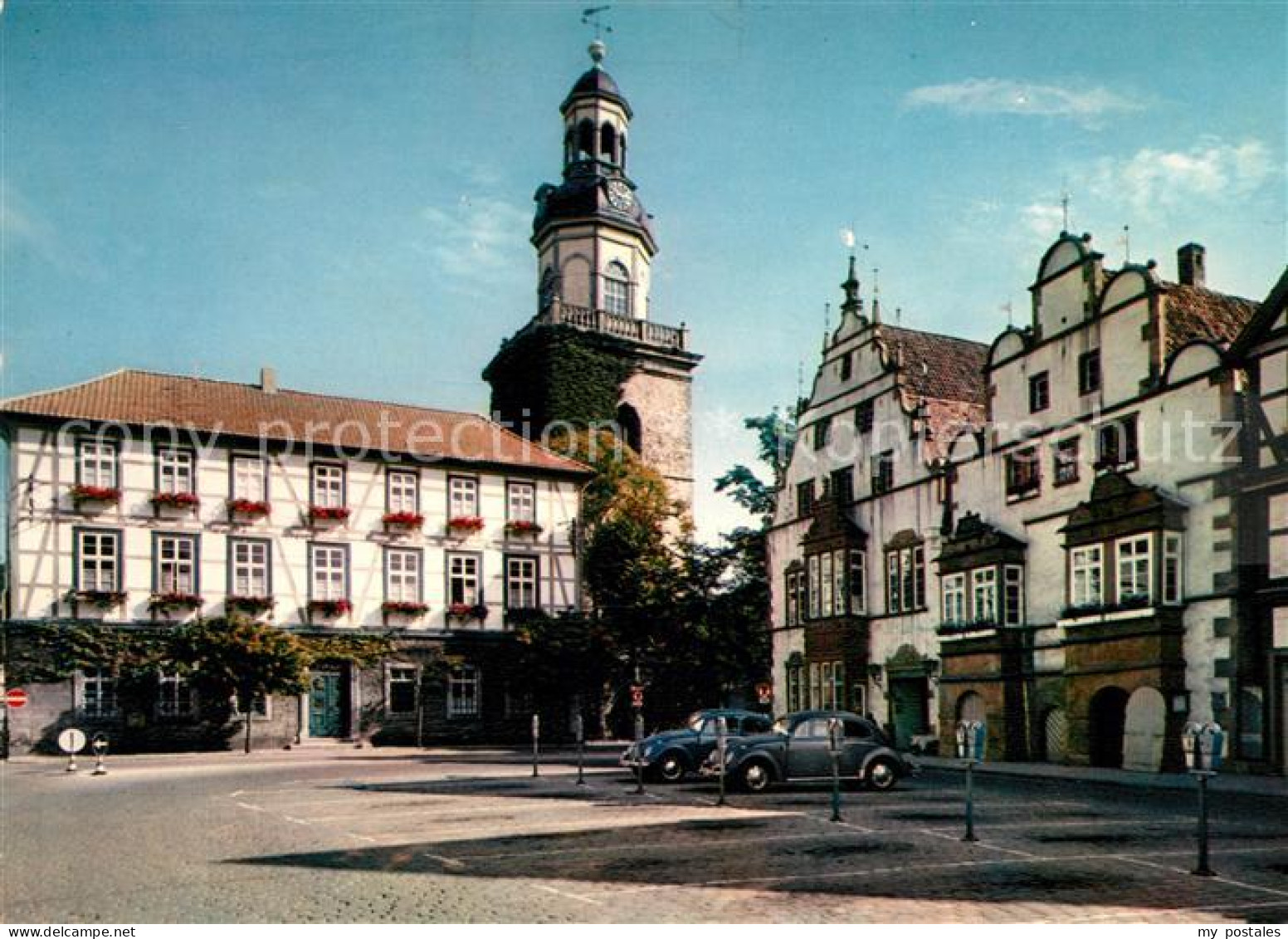 Rinteln Weser Niedersachsen Marktplatz