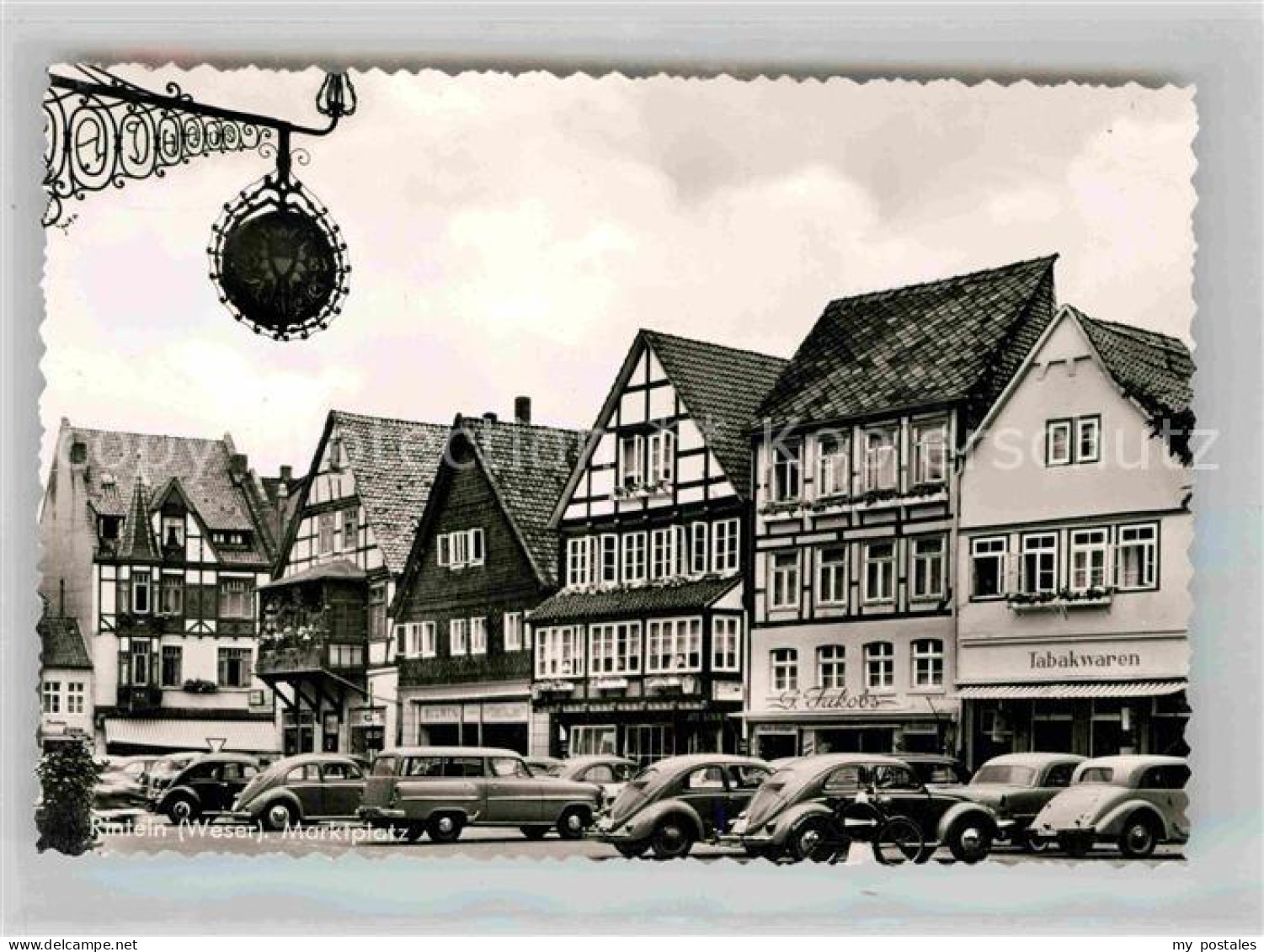 Rinteln Weser Niedersachsen Marktplatz