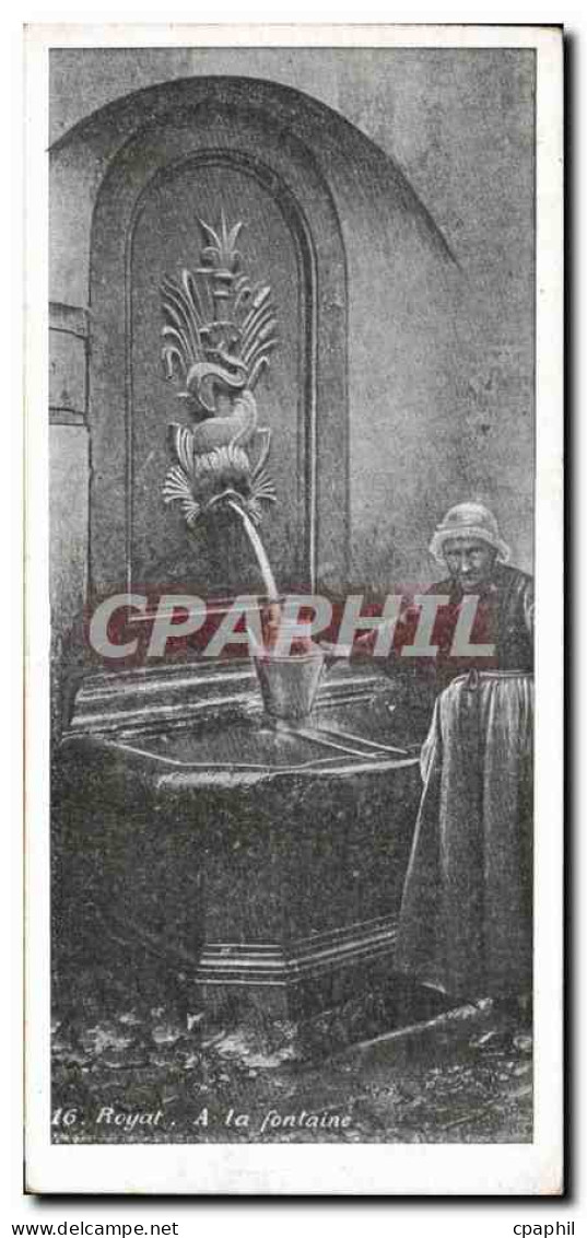 Riom - Taylor Chocolat - La Fontaine - CPA
