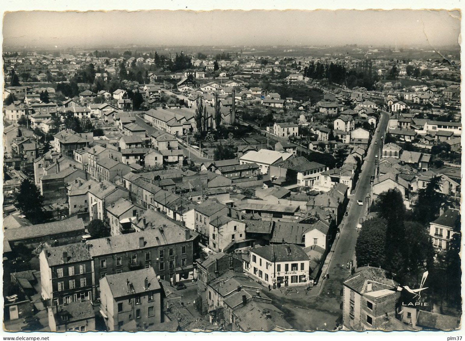 RIORGES - En Avion au dessus de...