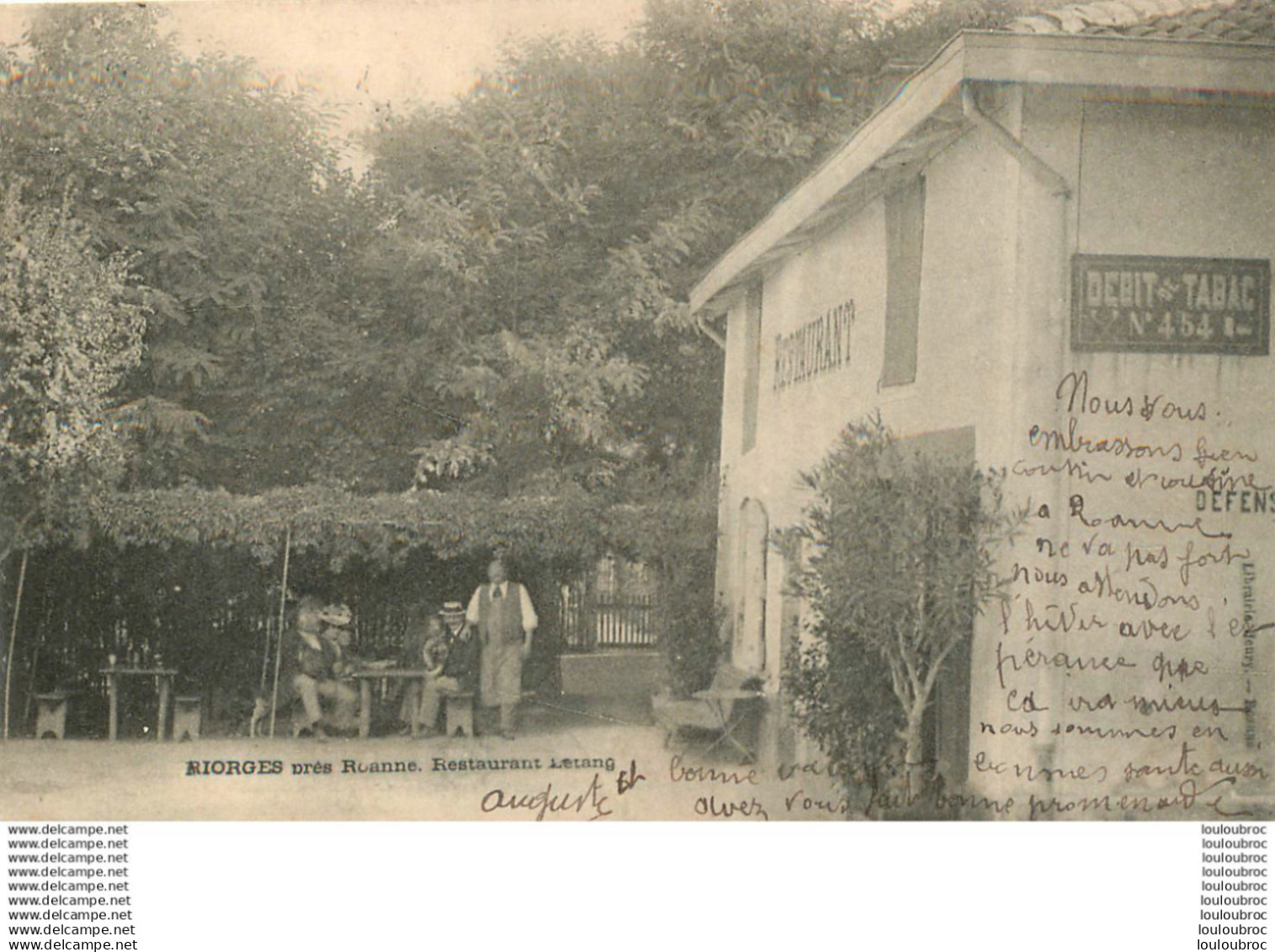 RIORGES RESTAURANT LETANG