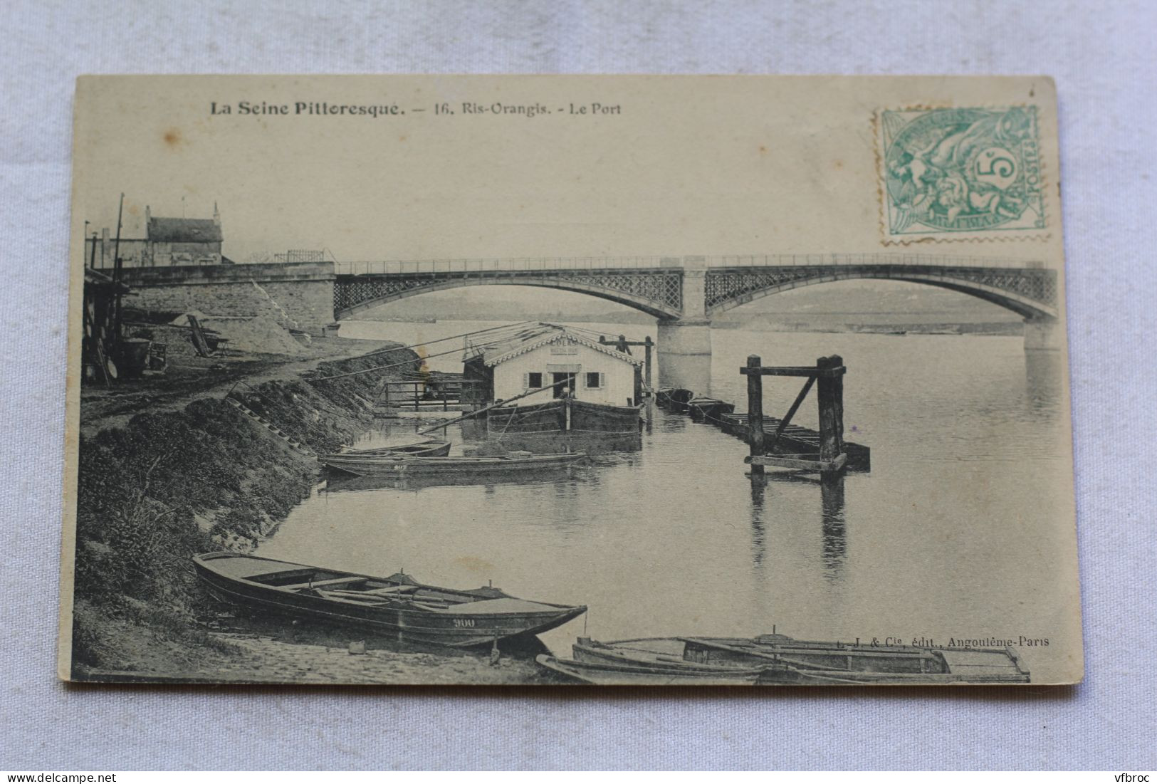 Ris Orangis, le port, Essonne 91