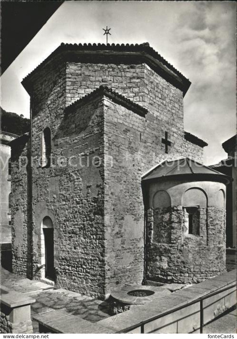 Riva San Vitale Battistero secolo V