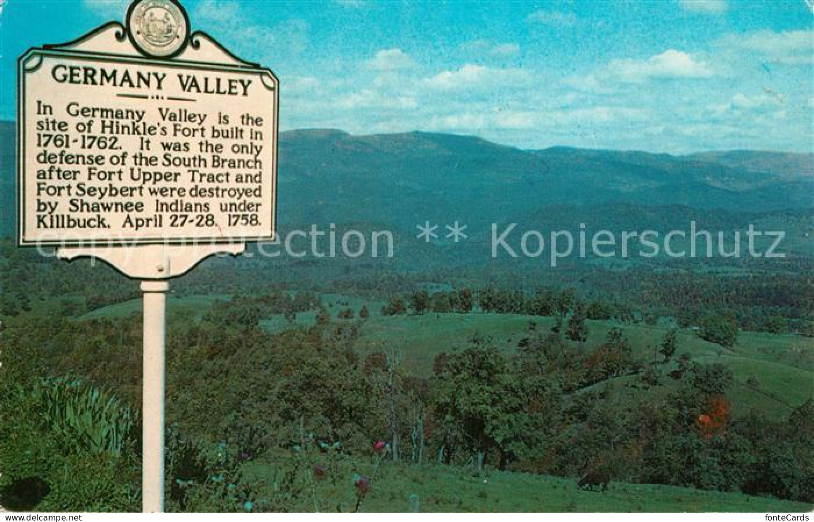 Riverton West Virginia Germany Valley