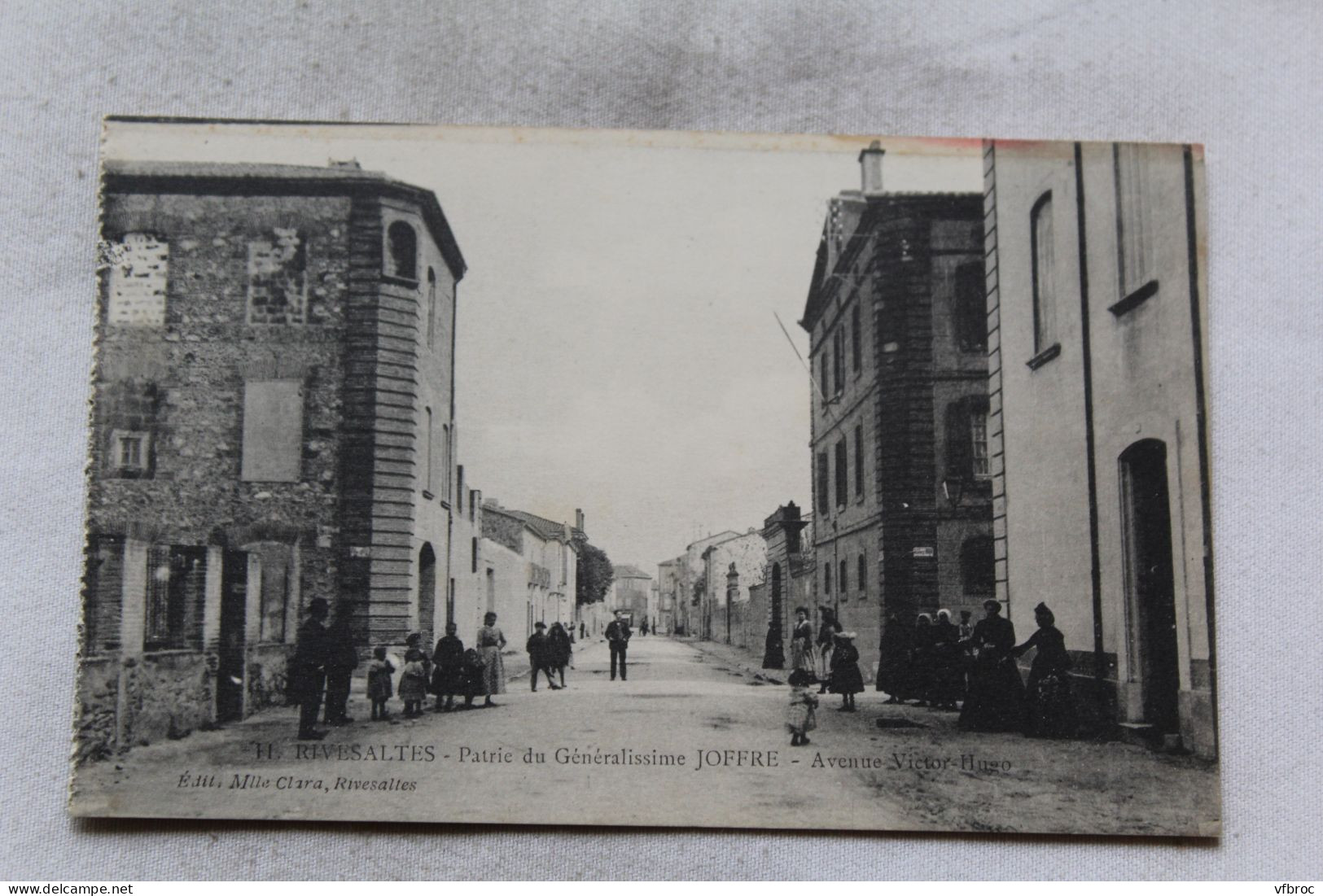 Rivesaltes, patrie du généralissime Joffre, avenue Victor Hugo, Pyrénées Orientales 66