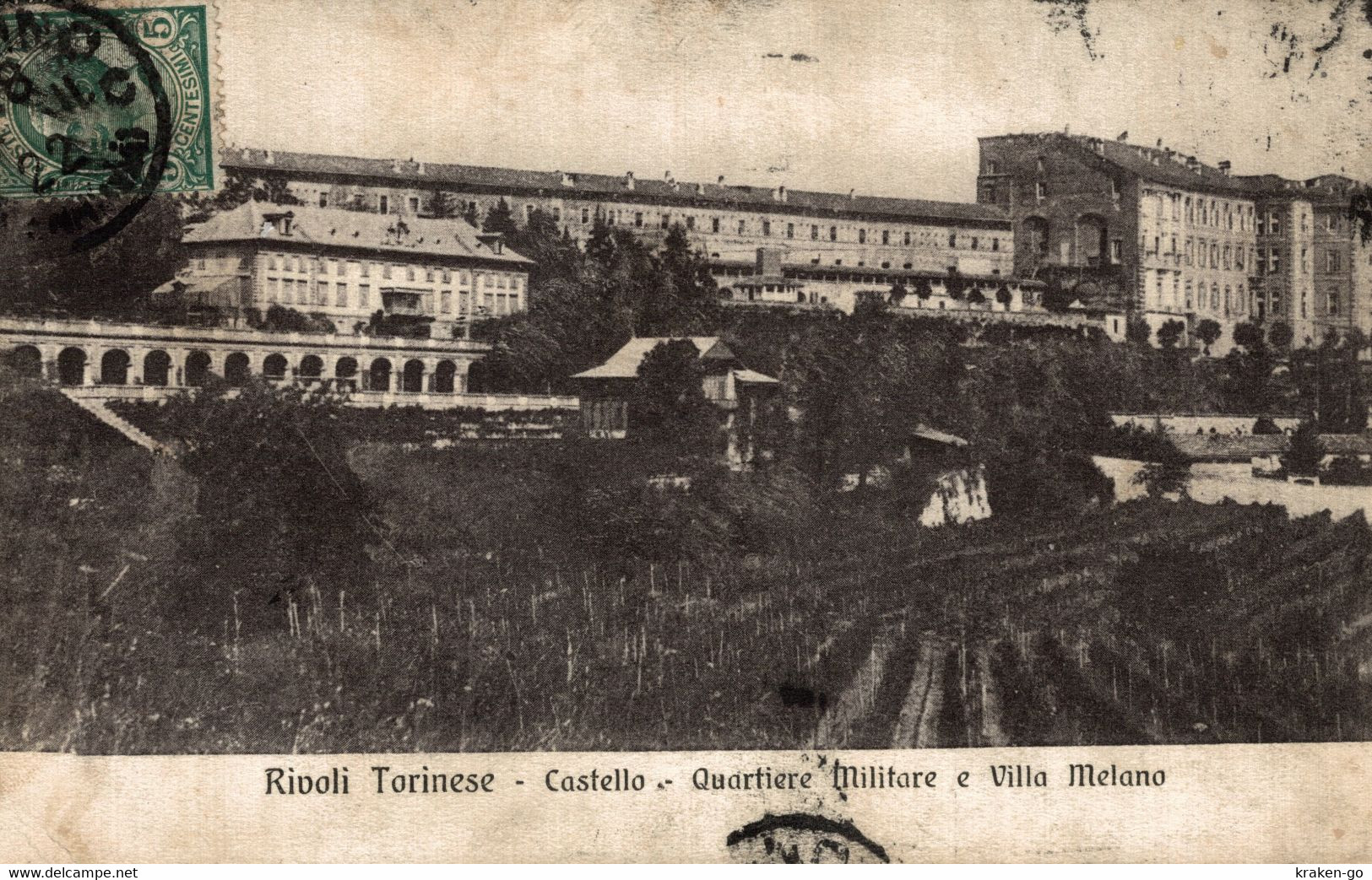 RIVOLI, Torino - Castello, Quartiere Militare e Villa Melano - VG - #075