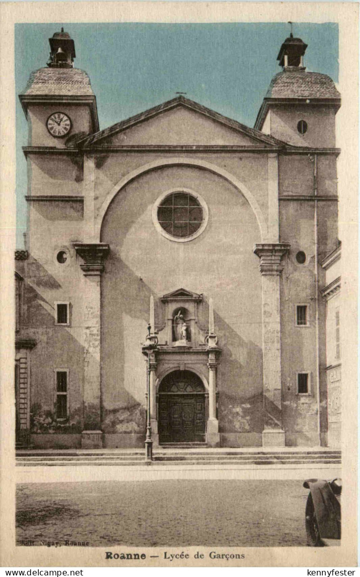 Roanne, Lycee de Garcons
