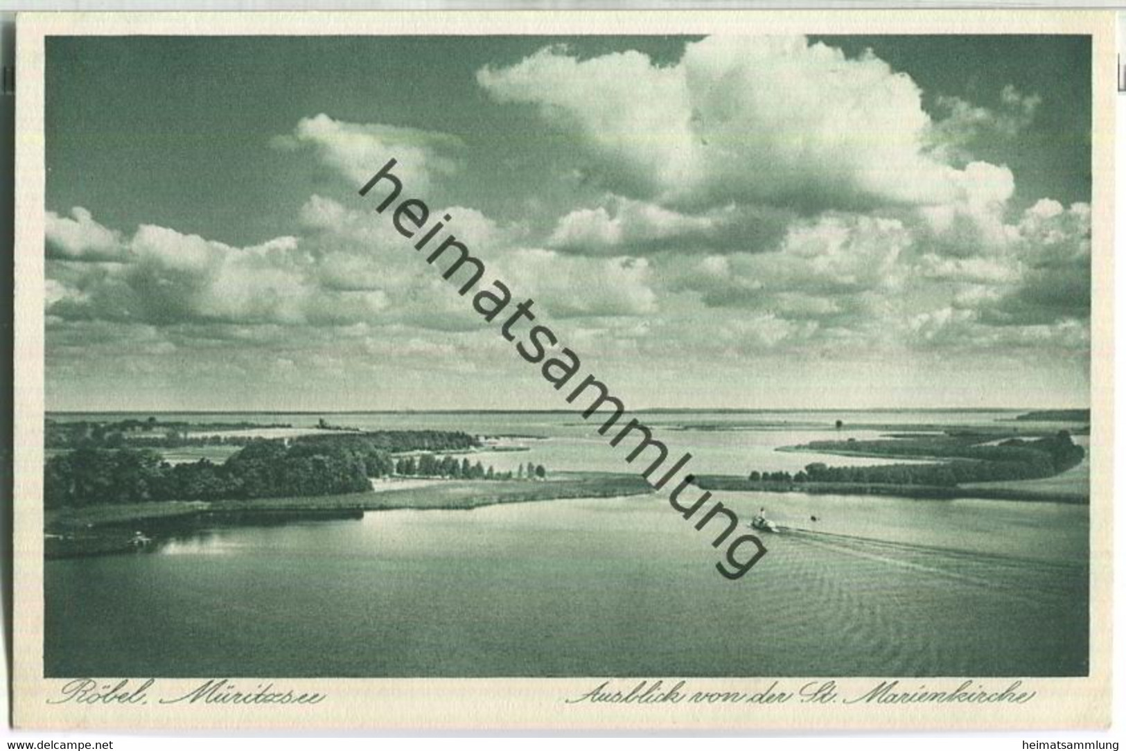 Röbel - Müritzsee - AK 30er Jahre - Verlag Jahn Röbel-Müritzsee