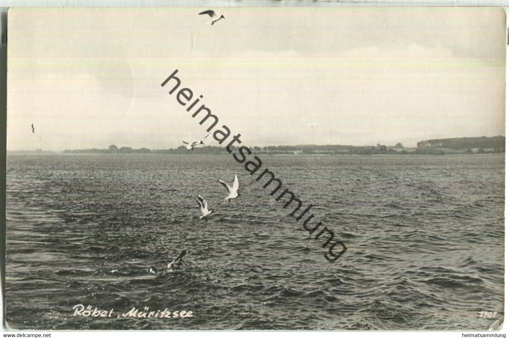 Röbel - Müritzsee - Foto-Ansichtskarte - Verlag Rotophot Bestensee