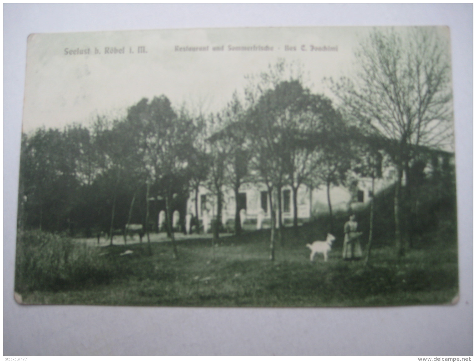 RÖBEL  , Schöne Karte um 1913