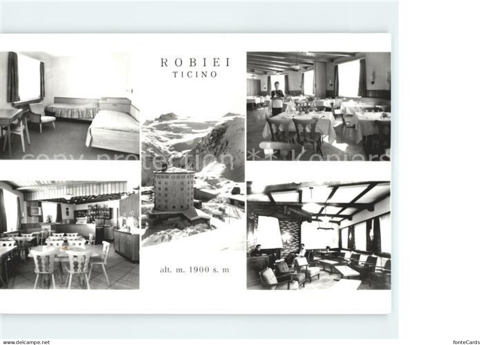 Robiei Cavergno Albergo Restaurant Alpenpanorama