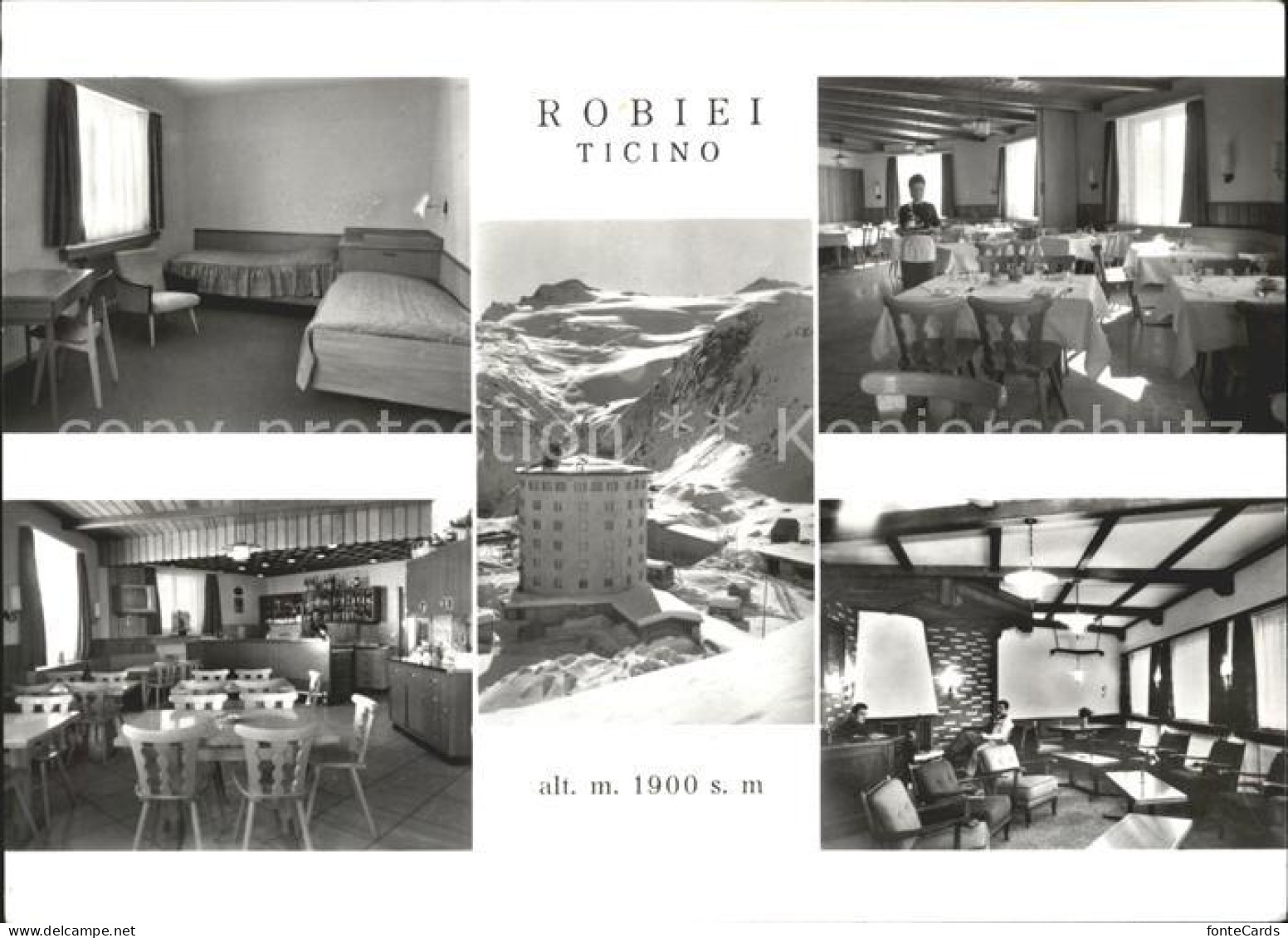 Robiei Cavergno Albergo Robiei Ansichten