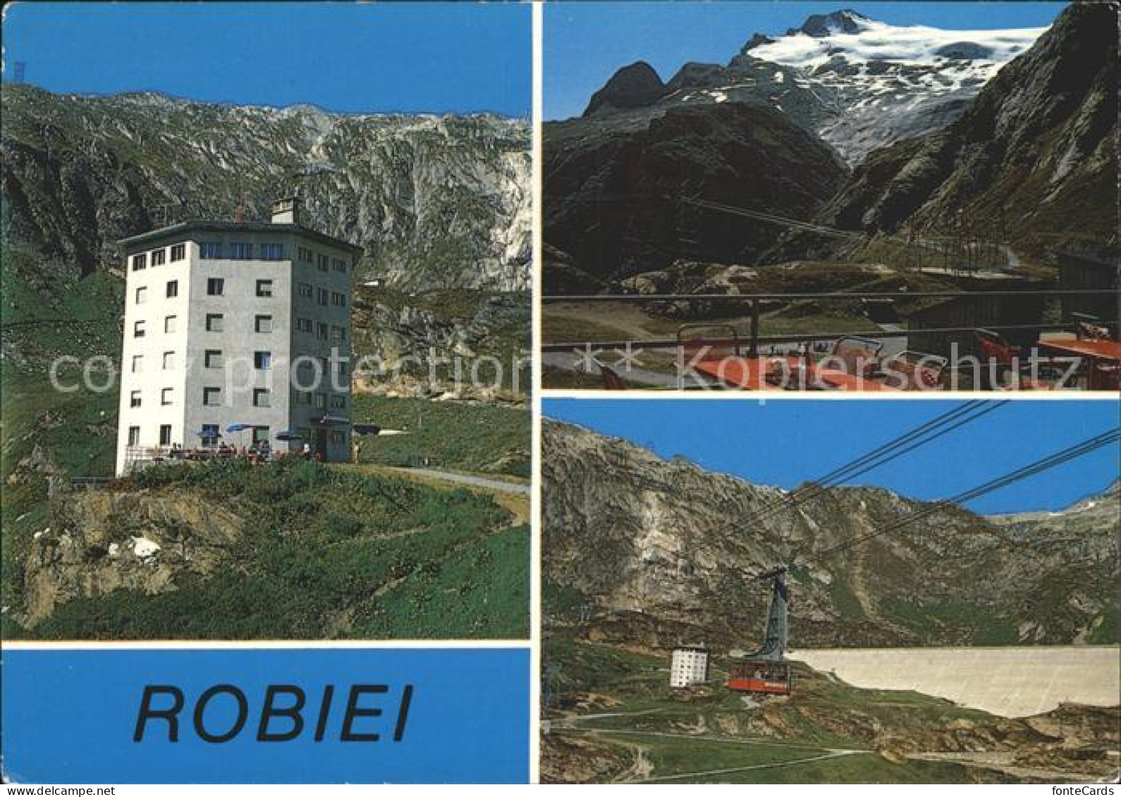 Robiei Cavergno Albergo Robiei Seilbahan