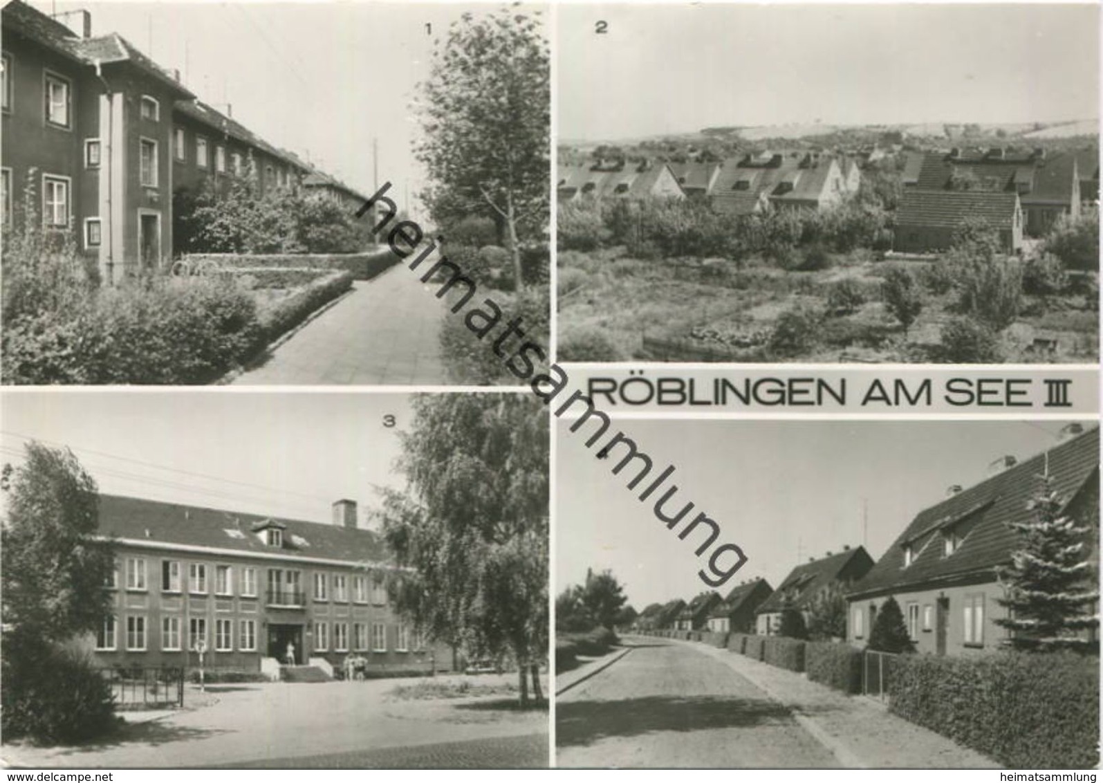 Röblingen am See - Foto-AK Großformat - Verlag Bild und Heimat Reichenbach