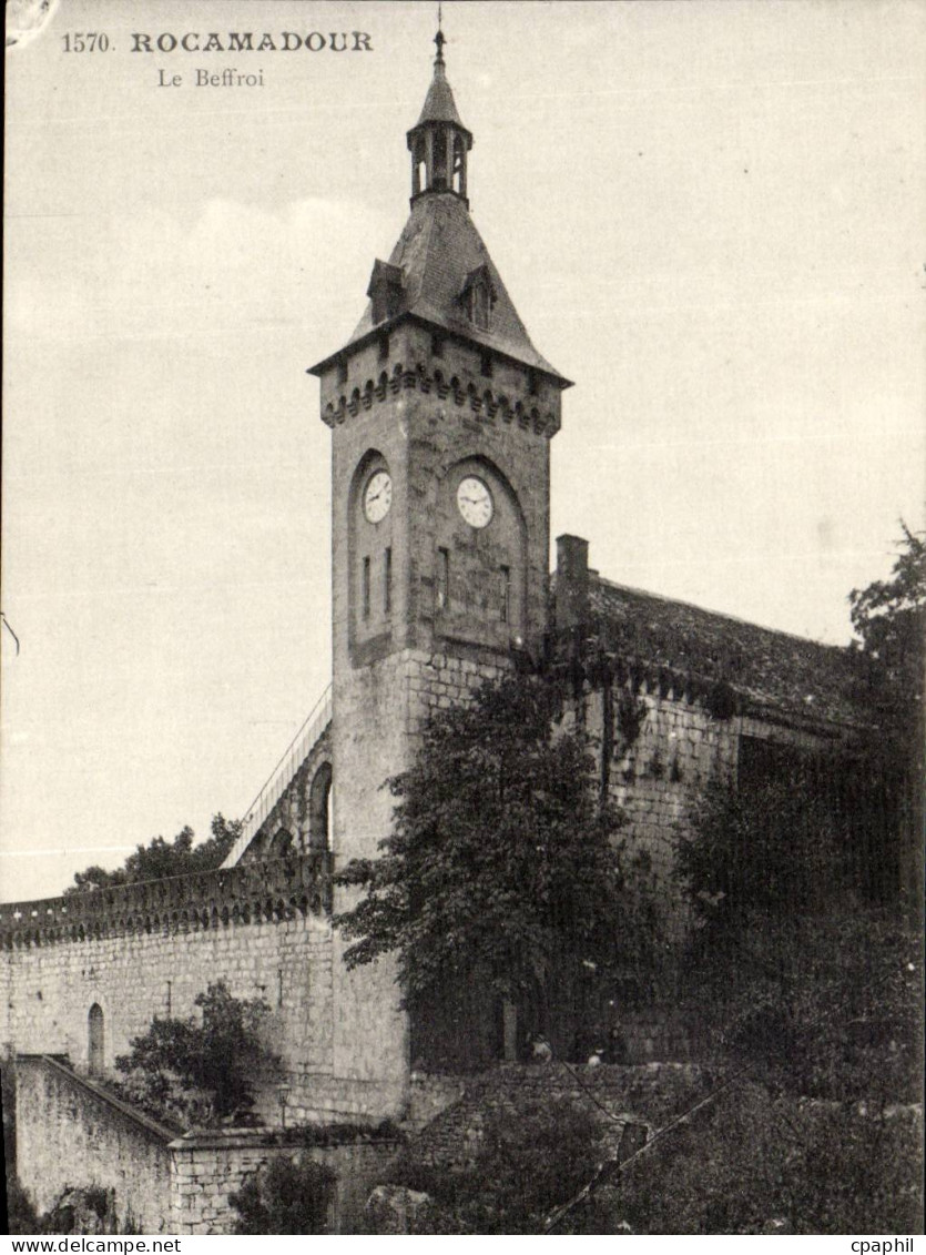 Rocamadour CPA Le beffroi
