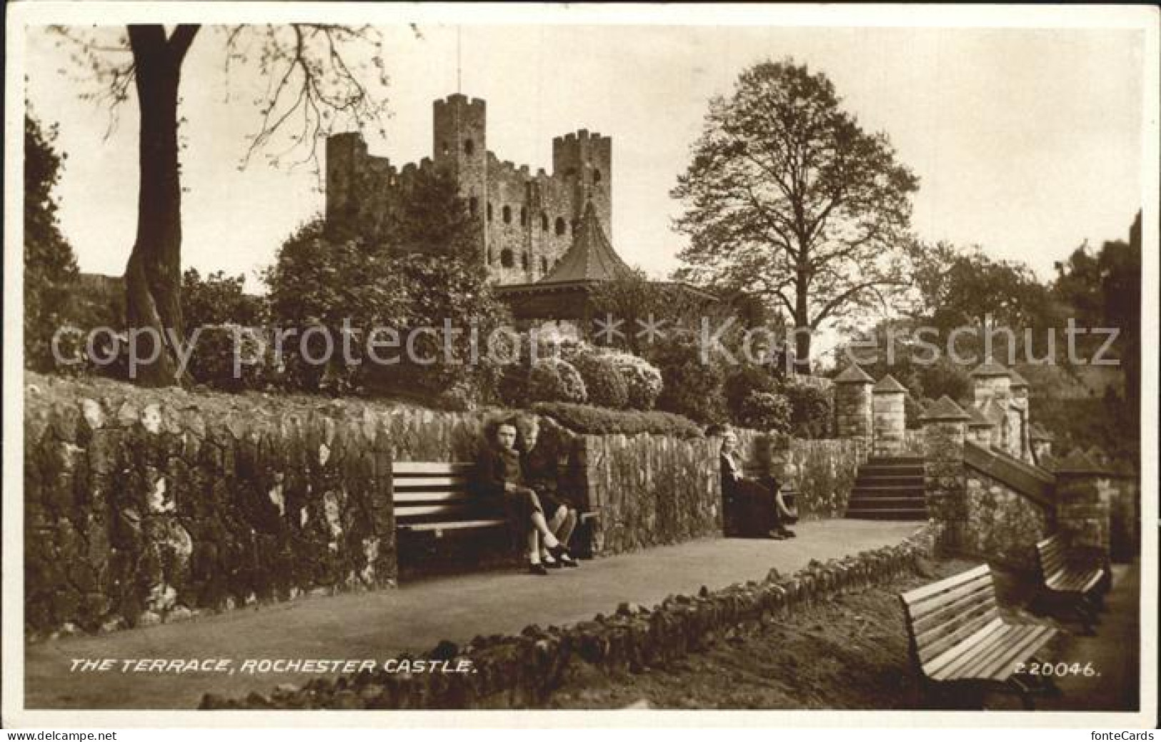 Rochester UK The Terrace Rochester Castle